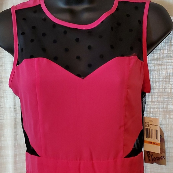 Wallflower Sleeveless Mini Dress - Picture 2 of 5